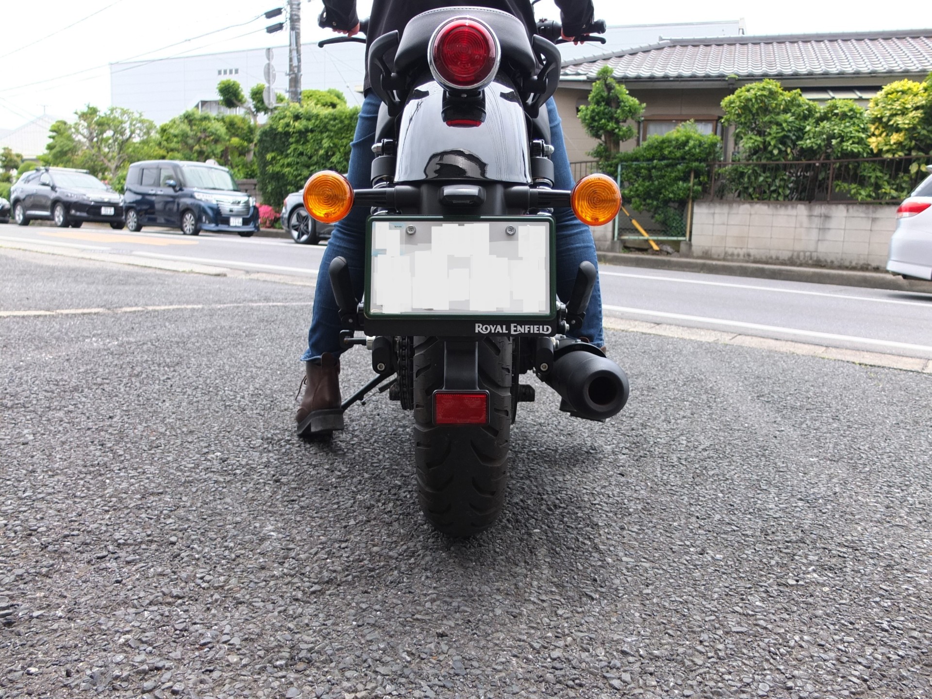 ロイヤルエンフィールド　スーパーメテオ650用リアサスペンション ロイヤルエンフィールド スーパーメテオ650用リアサスペンション